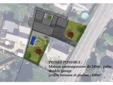 terrain constructible viabilisé à vendre