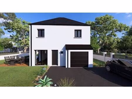 terrain avec maison neuve à vendre
