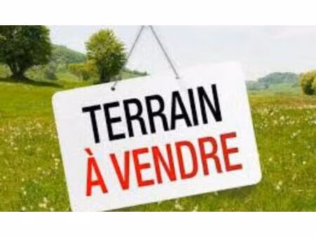 terrain constructible à vendre