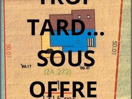 terrain constructible viabilisé à vendre