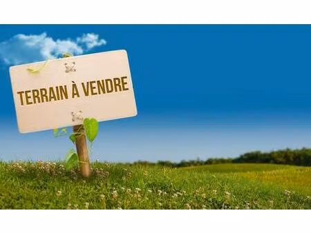 terrain constructible viabilisé à vendre