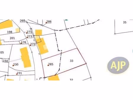 terrain constructible à vendre