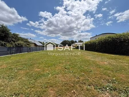 terrain constructible viabilisé à vendre