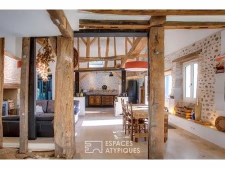 corps de ferme rénové au coeur de la chalosse