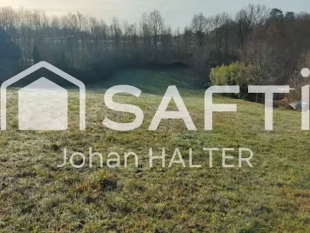 vente terrain 4000 m² à moissac (82200)  42 500 €