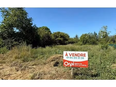 terrain jouy-le-châtel m² t- à vendre  69 000 €