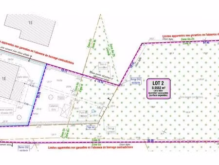 terrain saint-romain-de-jalionas m² t- à vendre  190 000 €