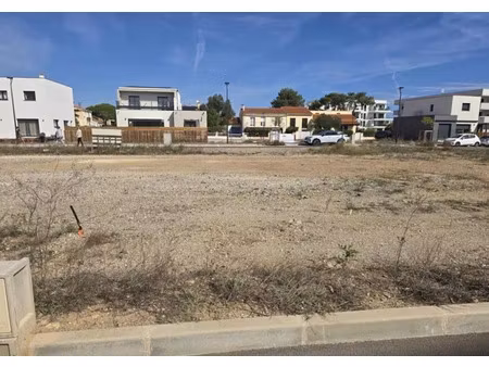 vente terrain à batir 410 m² à le barcares (66420)  221 000 €