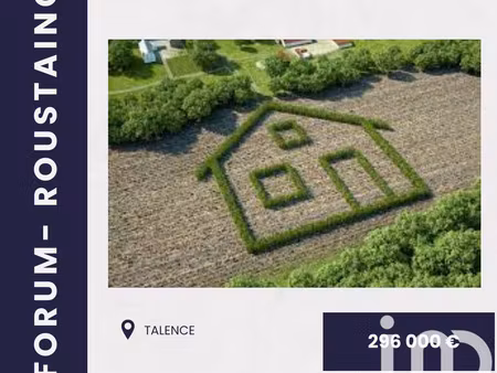 vente terrain à bâtir 297 m²