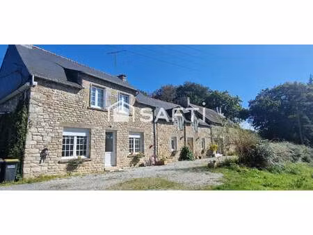 vente maison à saint-gilles-du-mené (22330) : à vendre / 215m² saint-gilles-du-mené