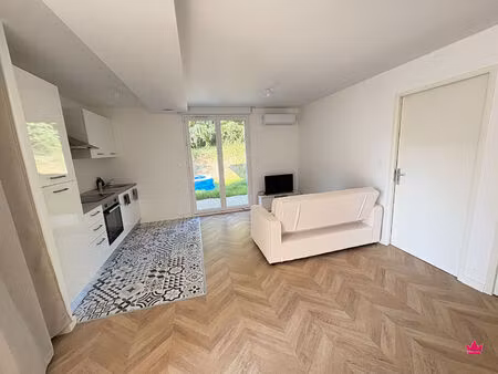charmant appartement t2 neuf à bélignieux rez-de-jardin