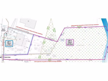 vente terrain 3552 m² à saint-romain-de-jalionas (38460)  190 000 €