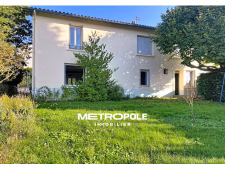 maison 120 m2 avec terrain et grand garage fort potentiel