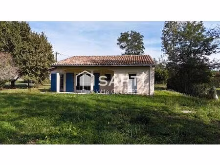 maison plain-pied 2 chambres et jardin