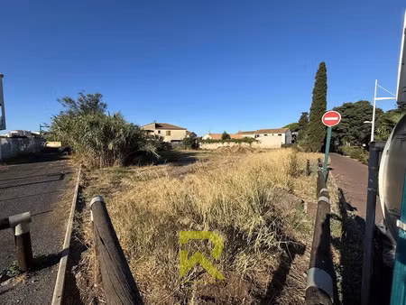vente terrain 1213 m² à agde (34300)  384 900 €
