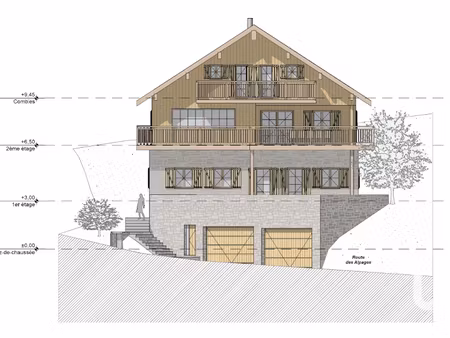 vente terrain 671 m² à villard-reculas (38114)  1 058 580 €