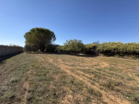 achat terrain 920m² le cailar 30740