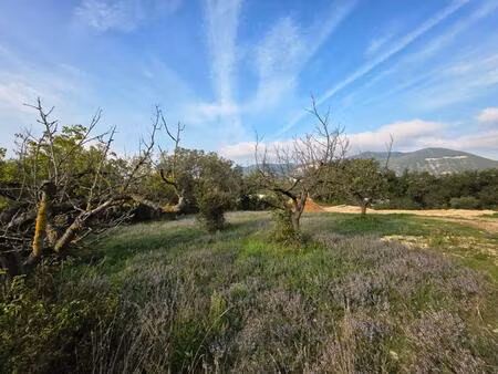 achat terrain 625m² les tourrettes 26740