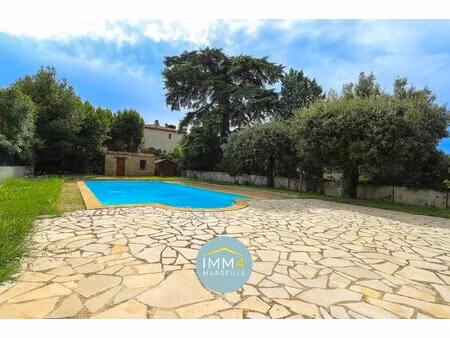 type 4 - mas provençal - piscine - bois-luzy - 13012 marseille