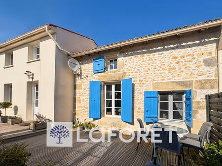 maison charentaise à vendre à saint-germain-du-seudre (17240) - référence 4196