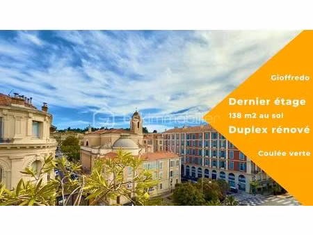 duplex de 100 m² à nice