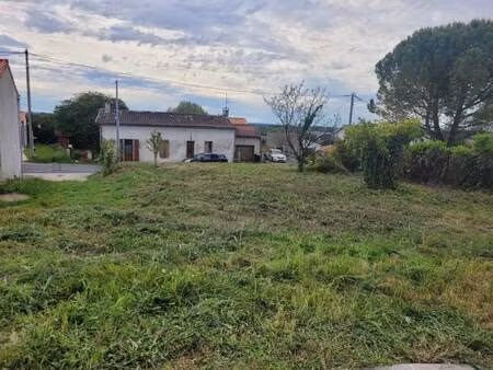 vente terrain 482 m² la couronne (16400)