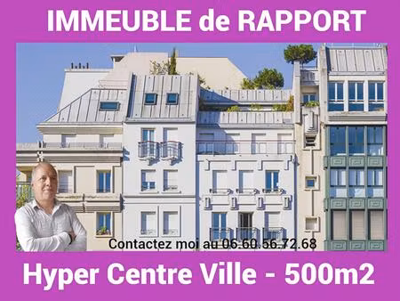 hyper centre ville dreux 28 - murs immeuble 450m²