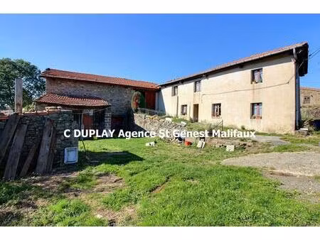 exclusivite saint romain les atheux 42660 maison type corps de ferme en l à rénover entièr