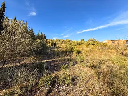 terrain constructible de 2 347 m² avec vue imprenable limoux