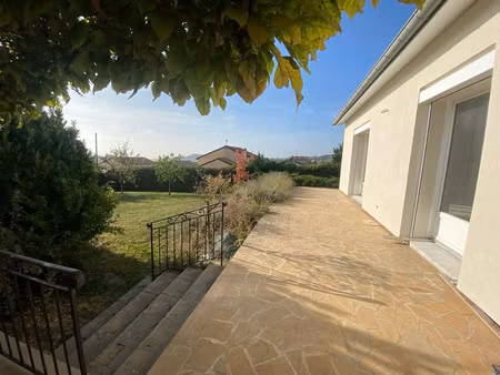 macon ouest - maison de plain pied 138 m2 avec sous sol ente