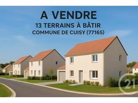 terrain à vendre - 430 m2 - cuisy - 77 - ile-de-france