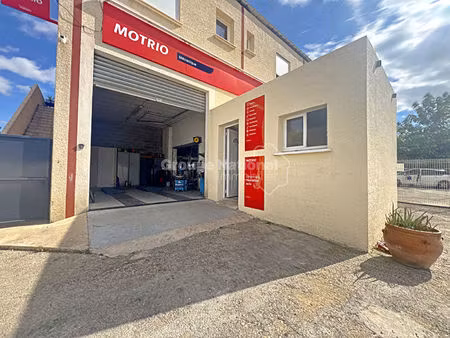 à vendre  fonds de commerce garage automobile équipé à lunel (zone artisanale)