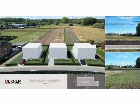 terrain à bâtir à vendre à hanewijk - lot 2 werchter (rbu43122)