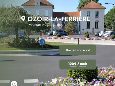 location parking 12 m² à ozoir-la-ferriere (77330)  100 €