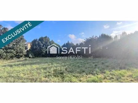 terrain constructible à vendre