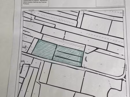 location terrain 17380 m2
