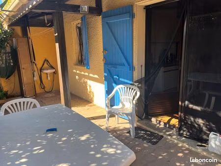 maisonnette 30 m2 avec terrasse locaion du 15 sept 26 au 30 avril 2027 uniquement