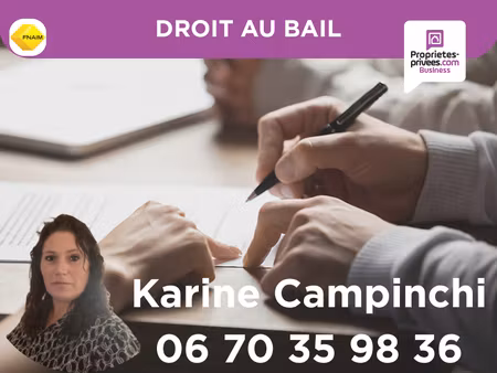 pleneuf val andre - cession de bail  local commercial 50 m²   emplacement stratégique