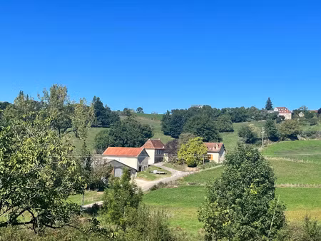 corps de ferme avec gite et dependances sur 8 ha