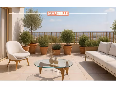 vente appartement neuf 2 pièces 46m2 marseille 15eme - 180229 € - surface privée
