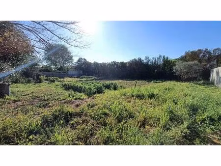 vente terrain 628 m² lignan-sur-orb (34490)