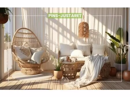 vente appartement neuf 2 pièces 39m2 pins-justaret - 190200 € - surface privée