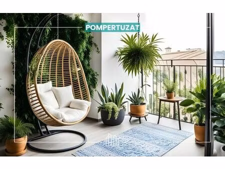 vente appartement neuf 2 pièces 45m2 pompertuzat - 204000 € - surface privée