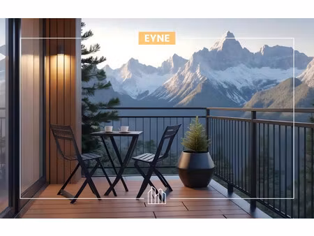 vente appartement neuf 2 pièces 45m2 eyne - 168476 € - surface privée
