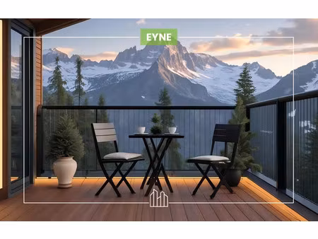 vente appartement neuf 3 pièces 60m2 eyne - 170230 € - surface privée