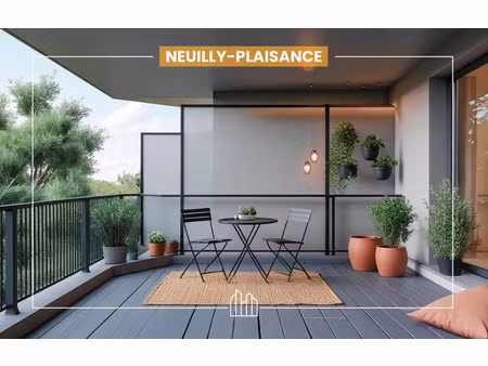vente appartement neuf 5 pièces 110m2 neuilly-plaisance - 502000 € - surface privée