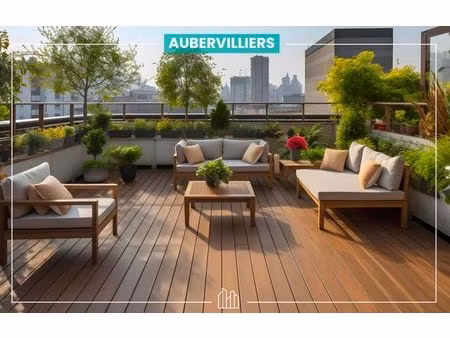 vente appartement neuf 1 pièces 33m2 aubervilliers - 202208 € - surface privée