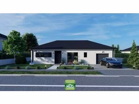 terrain avec maison neuve à vendre