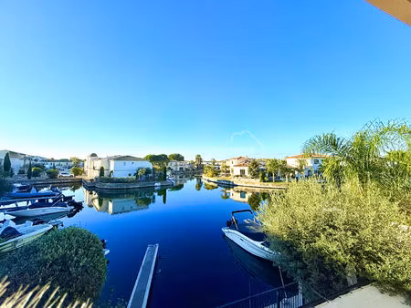 magnifique marina sur aigues-morte avec garage