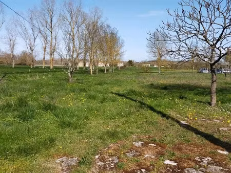 vente terrain 1100 m² à houlette (16200)  29 900 €